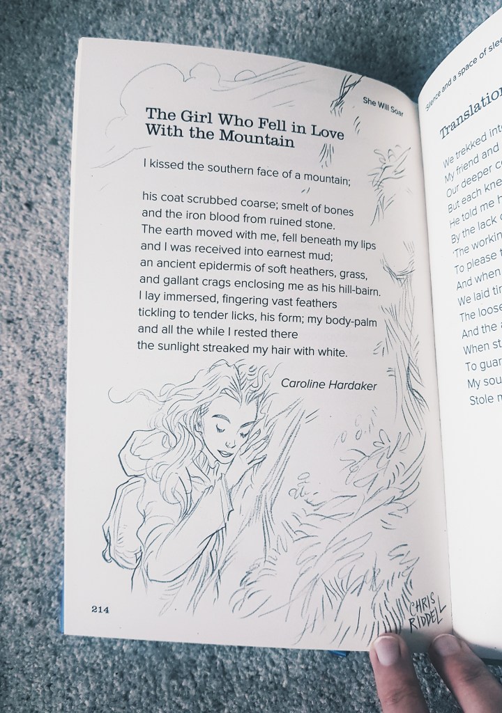 Caroline Hardaker poet 'The Girl Who Fell in Love with the Mountain'