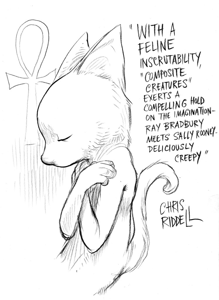 Chris Riddell illustrated Composite Creatures by Caroline Hardaker 